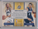 Panini 2009-2010 Timeless Treasures Home Road Gamers #2 Deron Williams 8/10