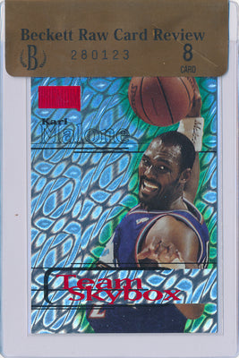 SkyBox 1997-1998 Premium Star Rubies #237 Karl Malone 36/50 / BGS Grade 8