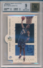 Upper Deck 2002-2003 Ultimate Collection BuyBacks #FC17 Kevin Garnett 1/3 / BGS Grade 9 / Auto Grade 10