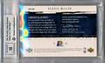 Upper Deck 2003-2004 Exquisite Collection Noble Nameplates #NN-RM Reggie Miller 15/25 / BGS Grade 9 / Auto Grade 10