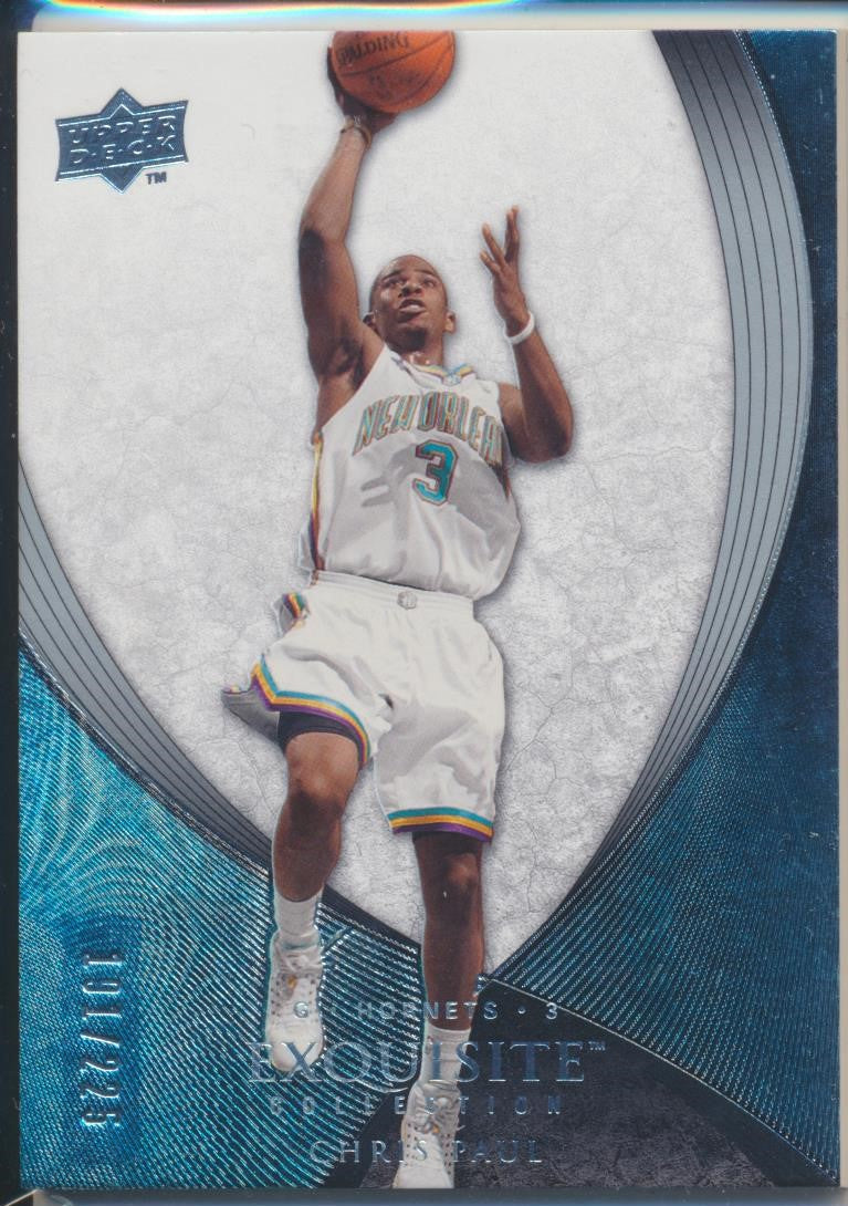 Upper Deck 2007-2008 Exquisite Collection Base #27 Chris Paul 191/225