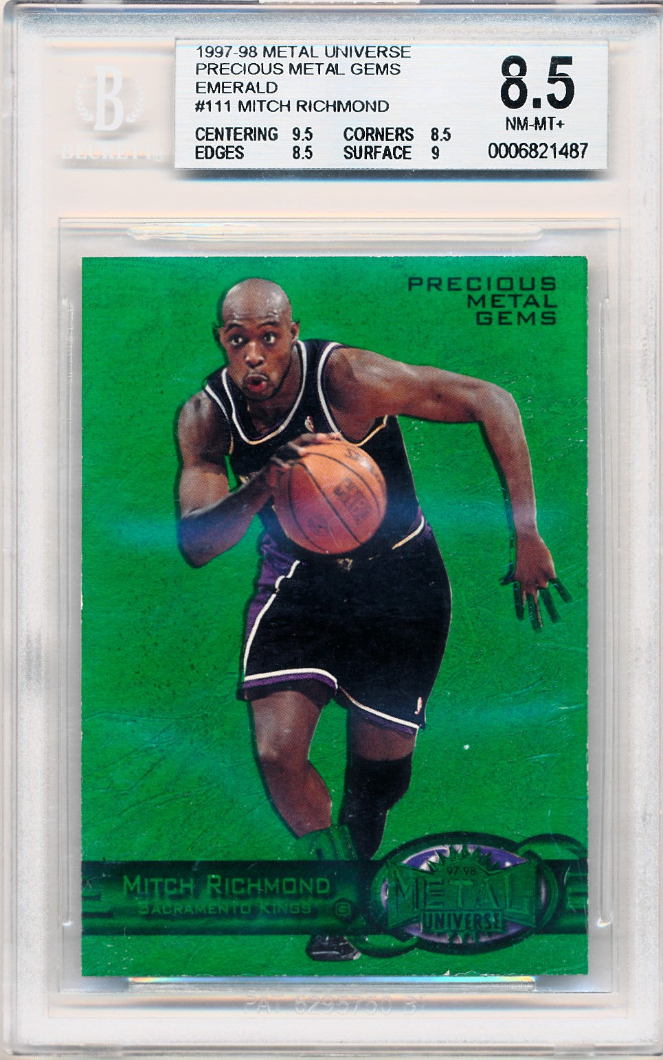 ミッチ・リッチモンド NBAカード Mitch Richmond 98/99 Ultra