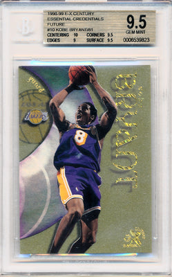 Skybox 1998-1999 E-X Century Essential Credentials Future #10 Kobe Bryant 67/81 / BGS Grade 9.5