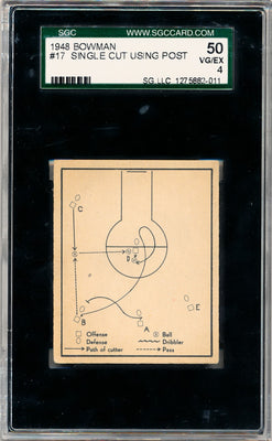 Topps Bowman  1948   #50   / PSA Grade 4