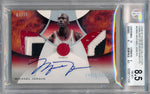 Upper Deck 2006-2007 Exquisite Collection Emblems Of Endorsement #EMMJ Michael Jordan 3/15 / BGS Grade 8.5 / Auto Grade 10