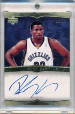 Upper Deck 2006-2007 Exquisite Collection Exquisite Enshrinements #EXRG Rudy Gay 16/25