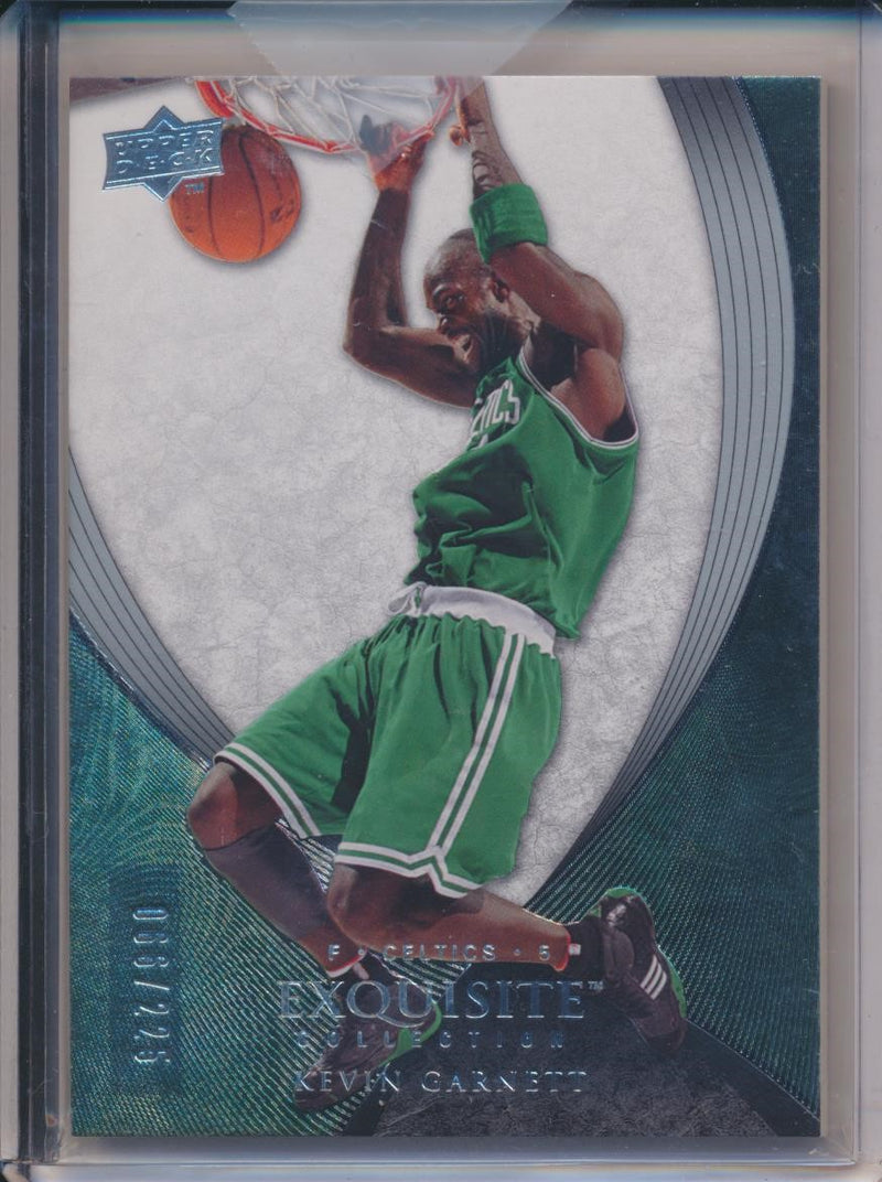 Upper Deck 2007-2008 Exquisite Collection Base #8 Kevin Garnett 66/225