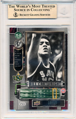 Upper Deck 2011-12 Fleer Retro Precious Metal Gems GREEN #PM-19 Bill Cartwright 10/10 / BGS Grade 9.5