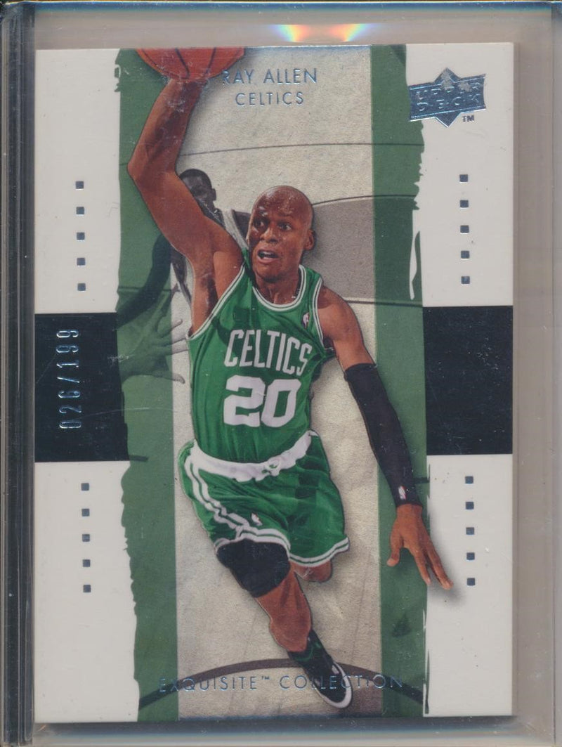 Upper Deck 2009-2010 Exquisite Collection Base #19 Ray Allen 26/199