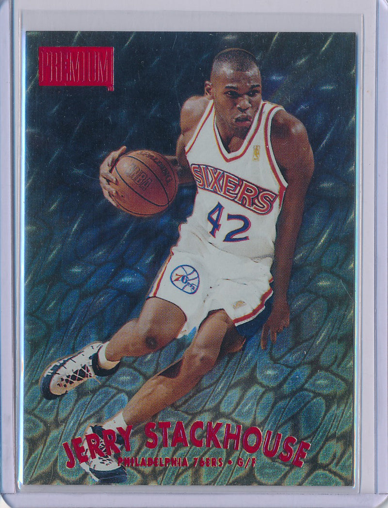 SkyBox 1997-1998 Premium Star Rubies #101SR Jerry Stackhouse 30/50