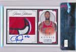 Panini 2009-2010 National Treasures Century Silver #215 James Johnson 57/99 / Auto Grade 10