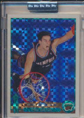 Topps  2003-2004 Chrome  X-Fractor #19 Pau Gasol 71/220