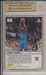 Panini  2012-2013 Prizm Downtown Bound Prizms Gold #19 James Harden 7/10 / BGS Grade 9.5