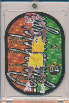 SkyBox 1997-1998 EX 2001 Jambalaya #7/15JB Shaquille O'neal