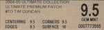 Upper Deck 2004-2005 Ultimate Collection Ultimate Premium Patch #UPP-TD Tim Duncan 73/75 / BGS Grade 9.5