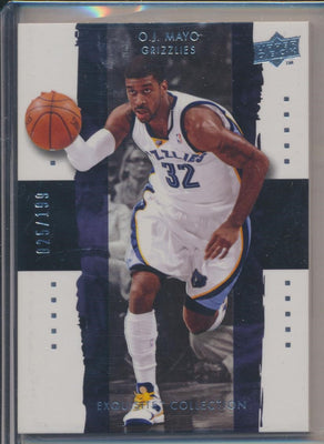 Upper Deck 2009-2010 Exquisite Collection Base #37 O.J. Mayo 25/199