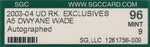 Upper Deck 2003-2004 Rookie Exclusives Star Rookie #A5 Dwyane Wade  / PSA Grade 10 / Auto Grade 9