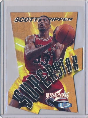 Fleer 1997-1998 Ultrabilities Superstar #9/20SS Scottie Pippen