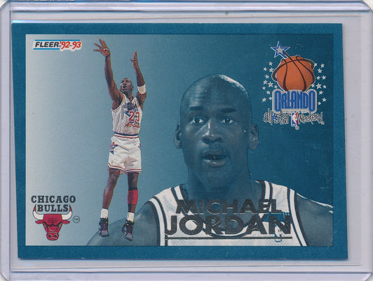 Fleer 1992-1993 Basketball All Star Weekend #6/24 Michael Jordan