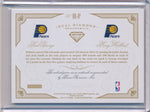 Panini 2014-2015 Flawless Emerald Dual Diamond Patches #DD-IP Paul George/ Roy Hibbert 3/5