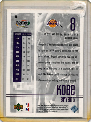 Upper Deck 2002 Playmakers Limited #39 Kobe Bryant