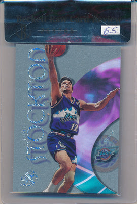 SkyBox 1998-1999 EX  Century #30 John Stockton 19/30 / BGS Grade 6.5