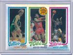 Topps 1996-1997 Finest Reprint Refractor #34/174/139 Larry Bird/ Julius Erving/ Magic Johnson