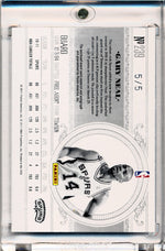 Panini 2010-2011 National Treasures Century Platinum #239 Gary Neal 5/5