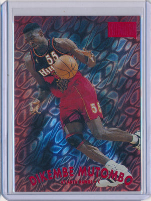 SkyBox 1997-1998 Premium Star Rubies #74SR Dikembe Mutumbo 41/50