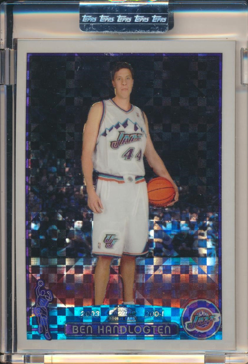 Topps  2003-2004 Chrome  X-Fractor #165 Ben Handlogten 127/220