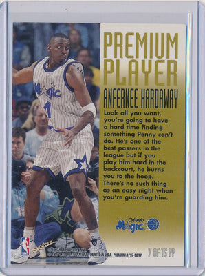 SkyBox 1997-1998 Premium Premium Player #7/15PP Anfrernee Hardaway