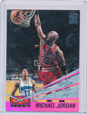 Topps 1993 Stadium Club Beam Team #4 Michael Jordan 4/27