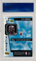 Upper Deck 1998-1999 Ionix Kinetix #K1 Michael Jordan  / PSA Grade 10