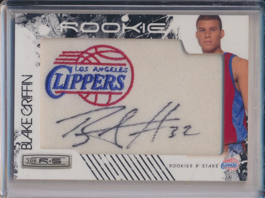 Panini 2008-2009 Rookies & Stars Jumbo Patch RPA #131 Blake Griffin 8/449