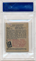 Topps Bowman 1948   #55 Max Zaslofsky  / PSA Grade Authentic