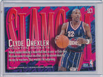 SkyBox 1996-1997 Z-Force Slam Cam #SC1 Clyde Drexler