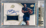 Upper Deck 2007-2008 Exquisite Collection Autographed Patches #EABO Carlos Boozer 4/35 / BGS Grade 9.5 / Auto Grade 10