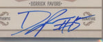 Panini 2010-2011 National Treasures SIlver RPA #203 Derrick Favors 15/99 / BGS Grade 9.5 / Auto Grade 10
