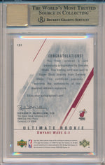 Upper Deck 2003-2004 Ultimate Collection Ultimate Rookie #131 Dwyane Wade 67/250 / BGS Grade 10 / Auto Grade 10