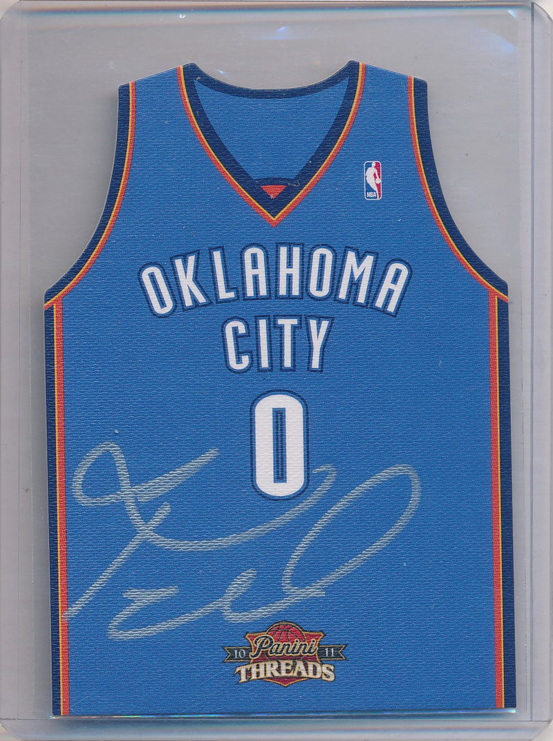 Russell westbrook autographed jersey online