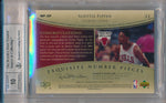 Upper Deck 2004-2005 Exquisite Collection Number Pieces Autographs #NP-SP Scottie Pippen 33/33 / BGS Grade 8.5 / Auto Grade 10