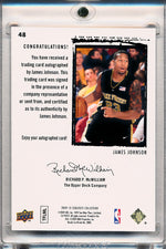 Upper Deck 2009-2010 Exquisite Collection Rookie Parallel #48 James Johnson 3/23