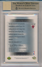 Upper Deck 2005-2006 Ultimate Collection Ultimate Signatures #US-SP Scottie Pippen  / BGS Grade 9.5 / Auto Grade 10