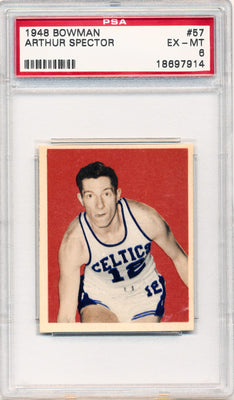 Topps Bowman 1948   #57 Arthur spector  / PSA Grade 6