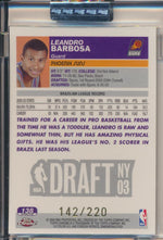 Topps  2003-2004 Chrome  X-Fractor #138 Leandro Barbosa 142/220