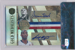 Panini 2010-2011 Gold Medalists Dual Autographs #8 Jerry West / Kobe Bryant 1/25 / BGS Grade 8.5 / Auto Grade 8