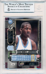 Fleer 2011-2012 Retro Precious Metal Gems Blue #1 Michael Jordan 43/50 / BGS Grade 9