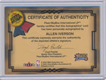 Skybox 2000-2001 Fleer Autographics # Allen Iverson