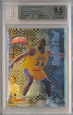 Topps 1997-1998 Bowman's Best Best Cuts Atomic Refractors #BC10 Shaquille O'neal  / BGS Grade 9.5