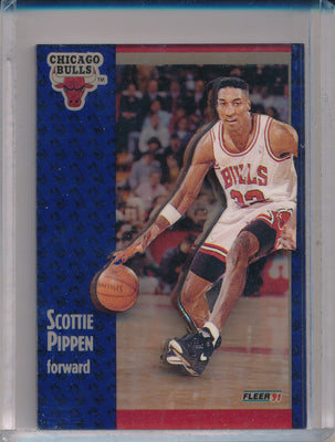 Fleer 1991-1992 Basketball RC #0 Scottie Pippen none